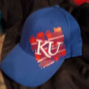 Blue KU Baseball Cap